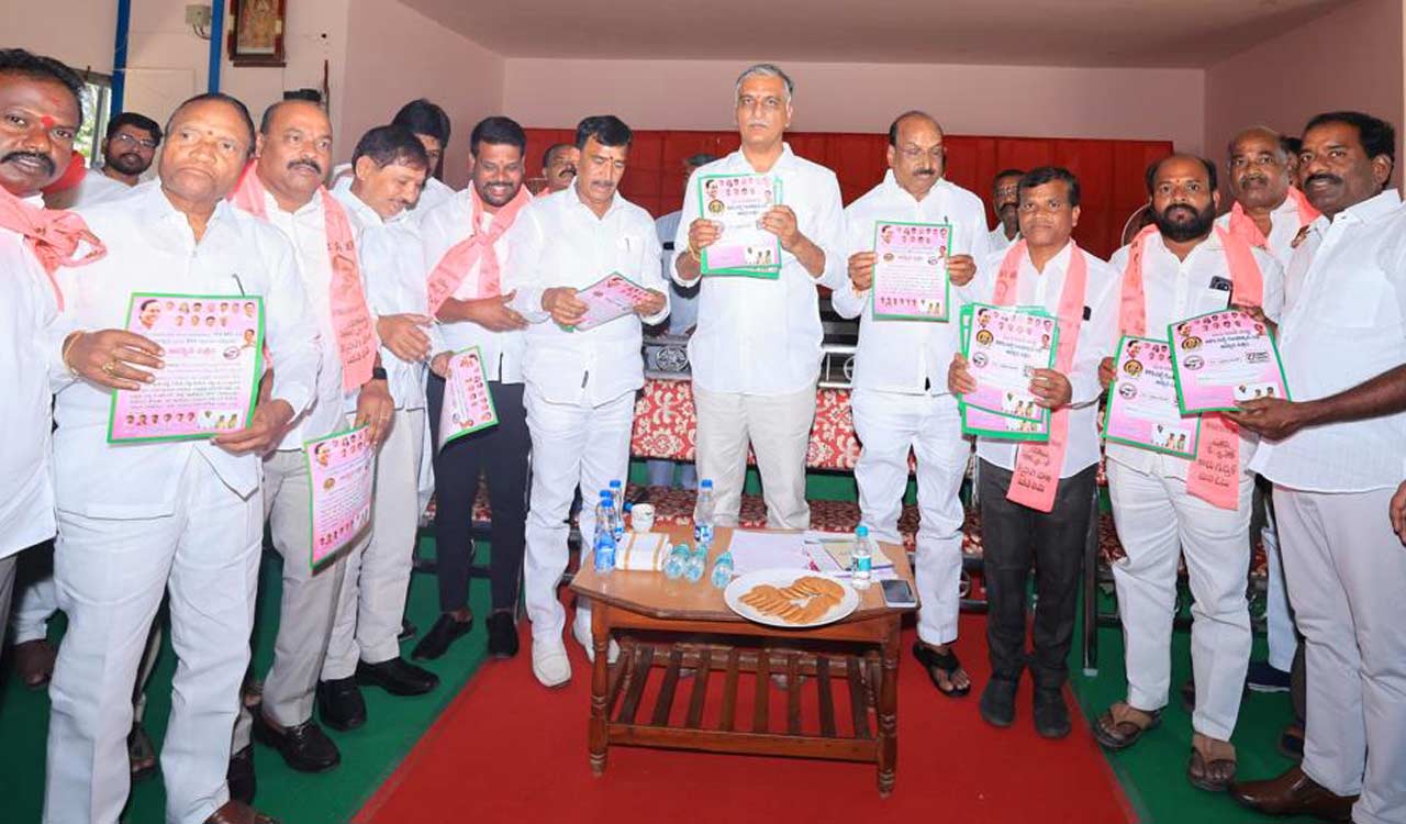 Business in distress in Telangana under Congress rule: Harish Rao