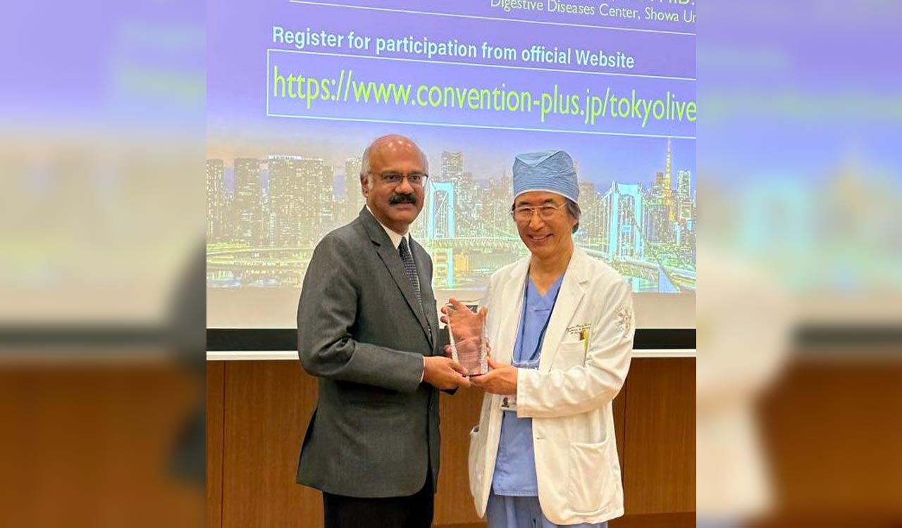 Hyderabad: Japanese honour for AIG Hospitals Chairman Dr Nageshwar Reddy