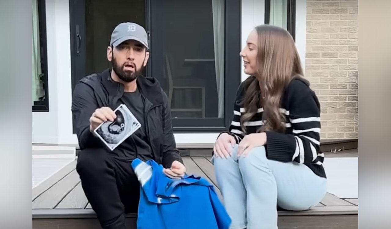 Eminem becomes grandpa as daughter Hailie welcomes first child