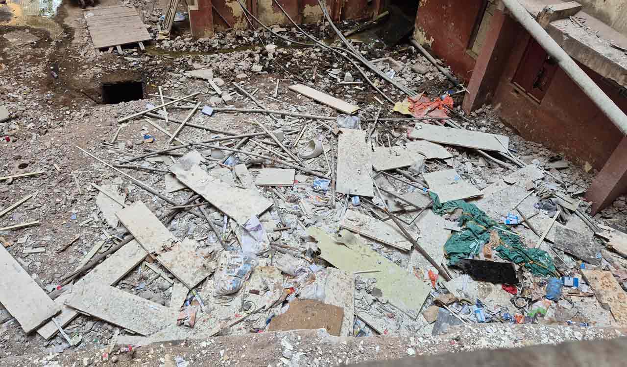 Ailing Infrastructure at Gandhi Hospital is failing patients