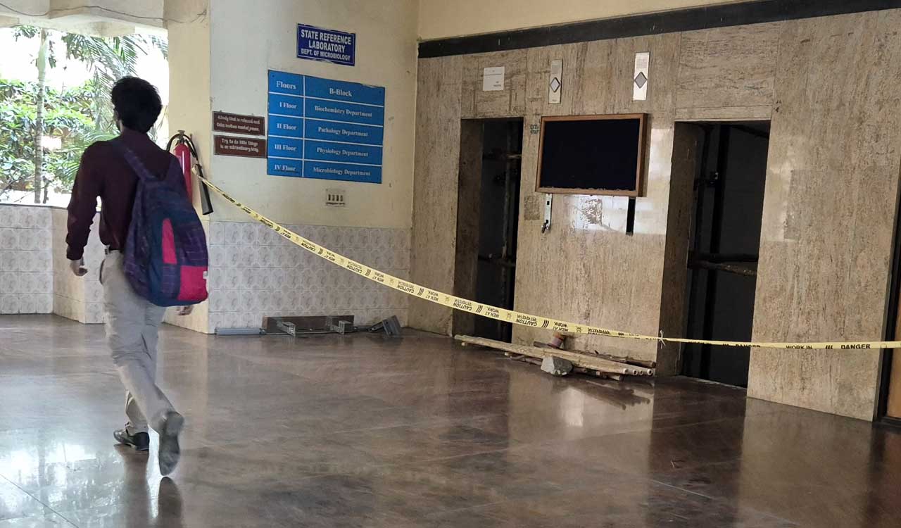 Ailing Infrastructure at Gandhi Hospital is failing patients