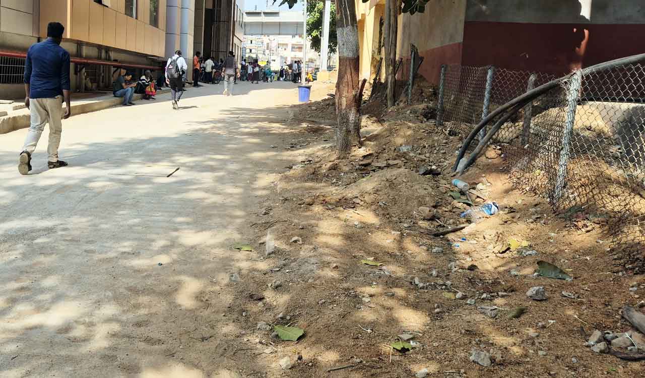 Ailing Infrastructure at Gandhi Hospital is failing patients