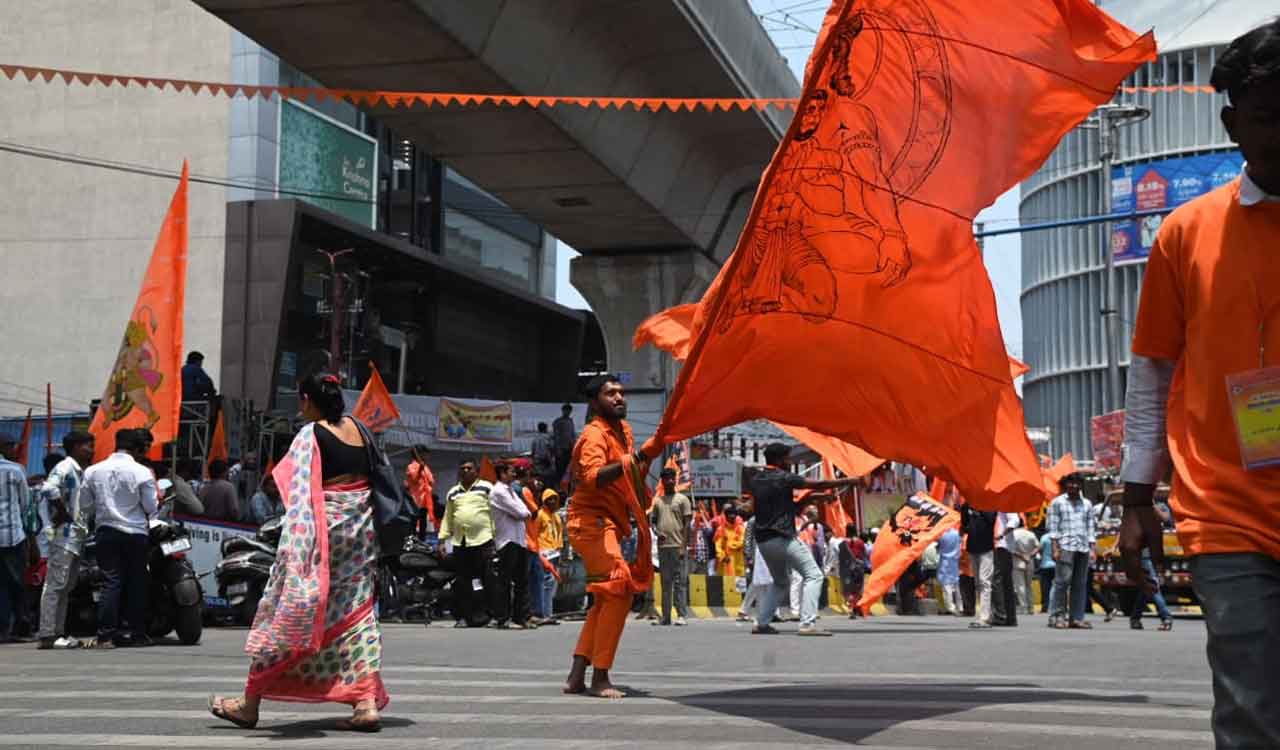 Hyderabad marks Hanuman Jayanthi with huge processions