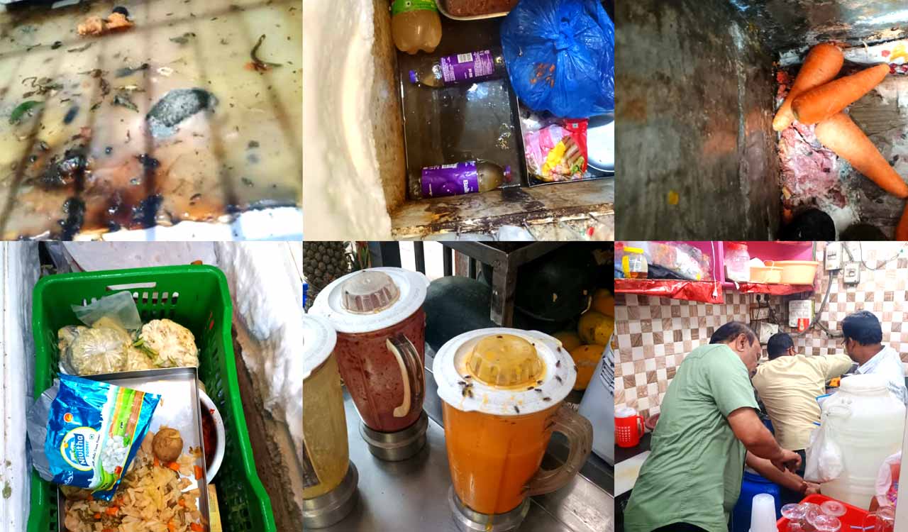 Hyderabad: Rusty knives, rotten fruits, no licenses — Food Safety violations exposed at juice shops