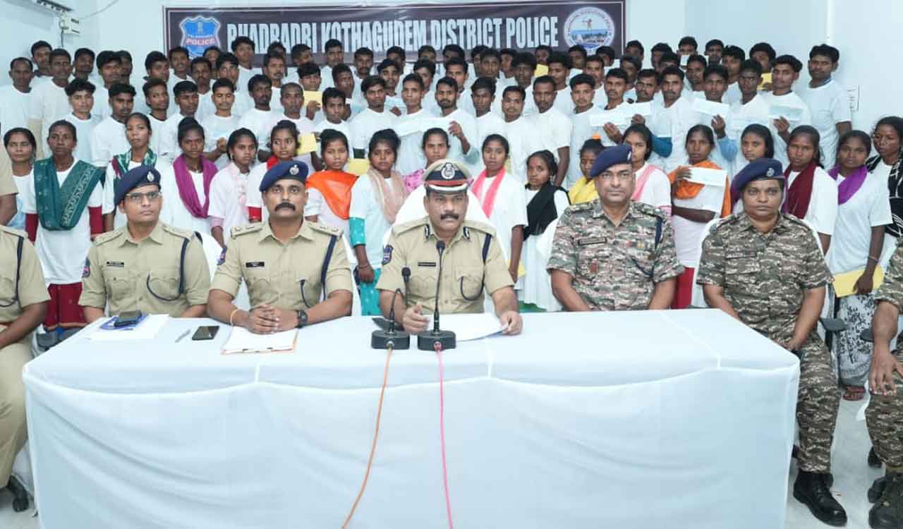 Telangana: 203 Maoists surrendered before Kothagudem police in three months