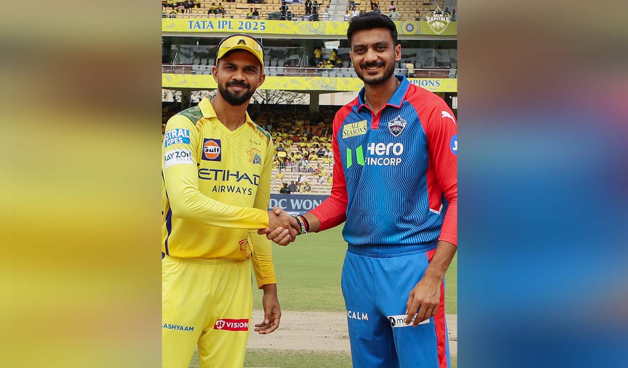 IPL 2025: Delhi Capitals opt to bat first against CSK; Faf du Plessis ruled out due to injury