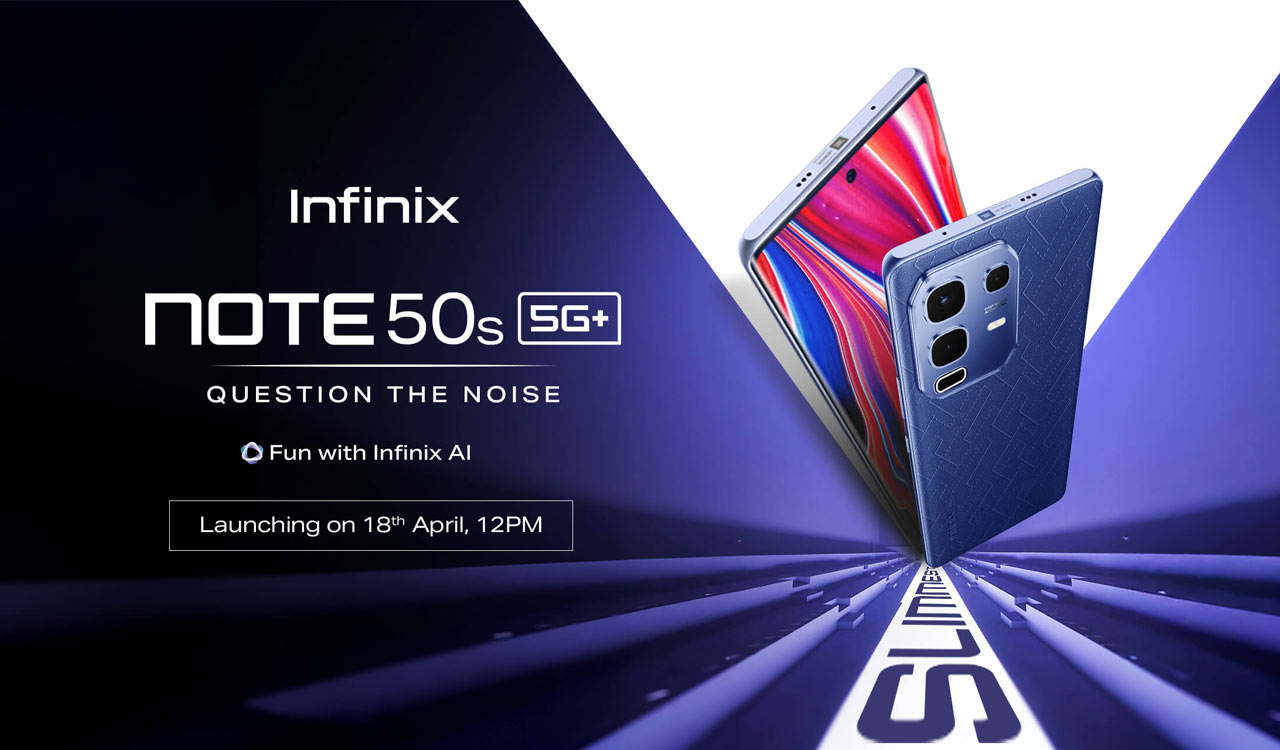 Infinix launches feature-packed Note 50s 5G+ at Rs 14,999, sale starts from April 24