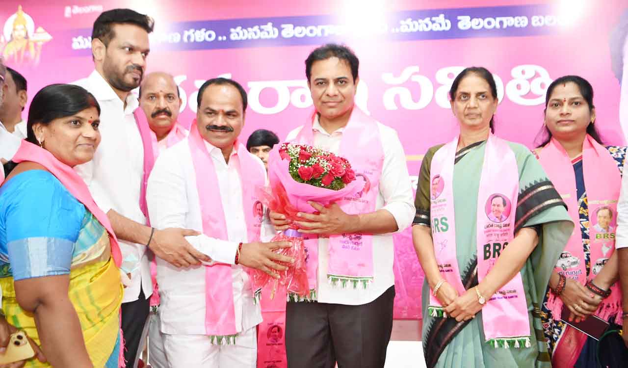 KT Rama Rao calls Congress, BJP as ‘enemies of Telangana’