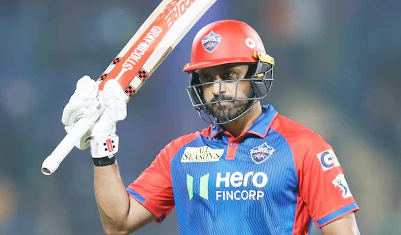 Karun Nair makes a statement!!