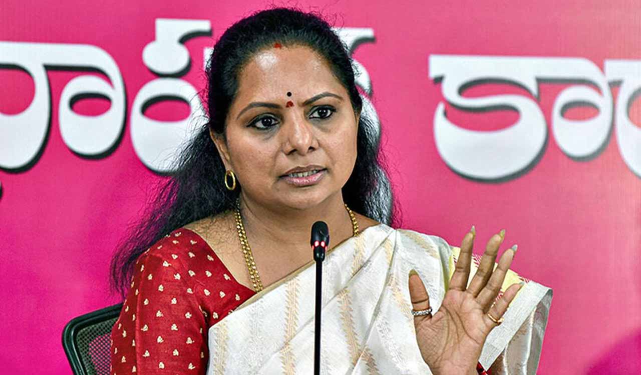 Congress regime has brought only trouble for farmers, says Kavitha