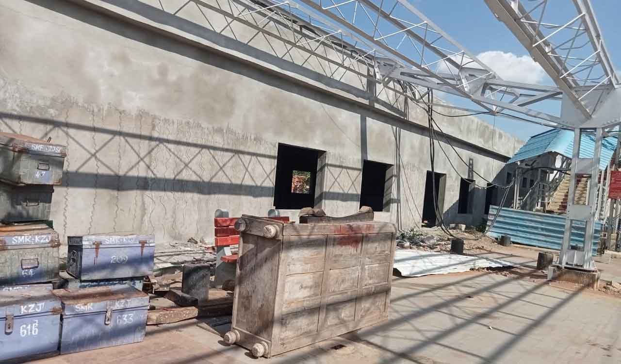 Kothagudem railway station modernisation works at brisk pace: SCR