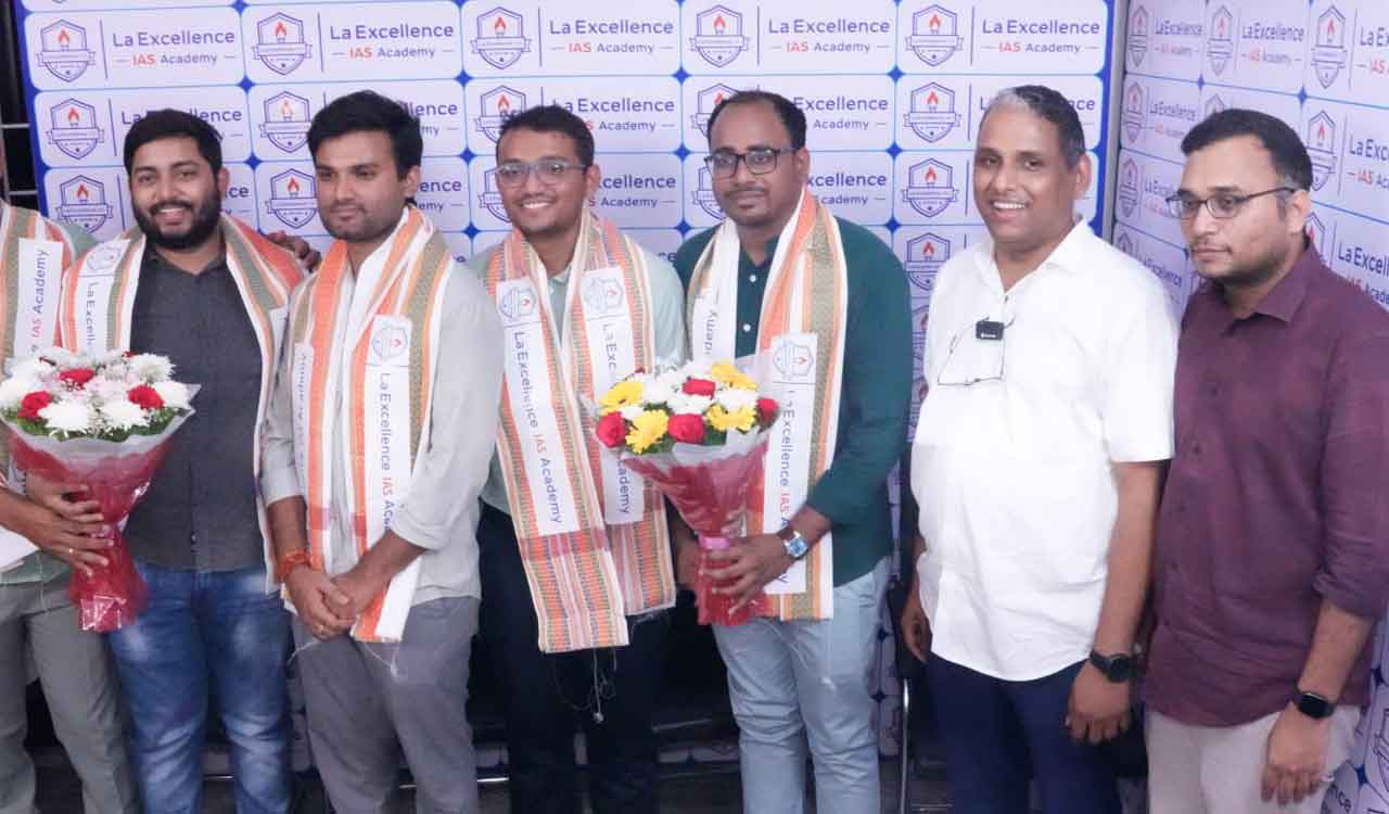 UPSC 2024 Results: La Excellence IAS Academy achieves remarkable success with 78+ ranks in South India  