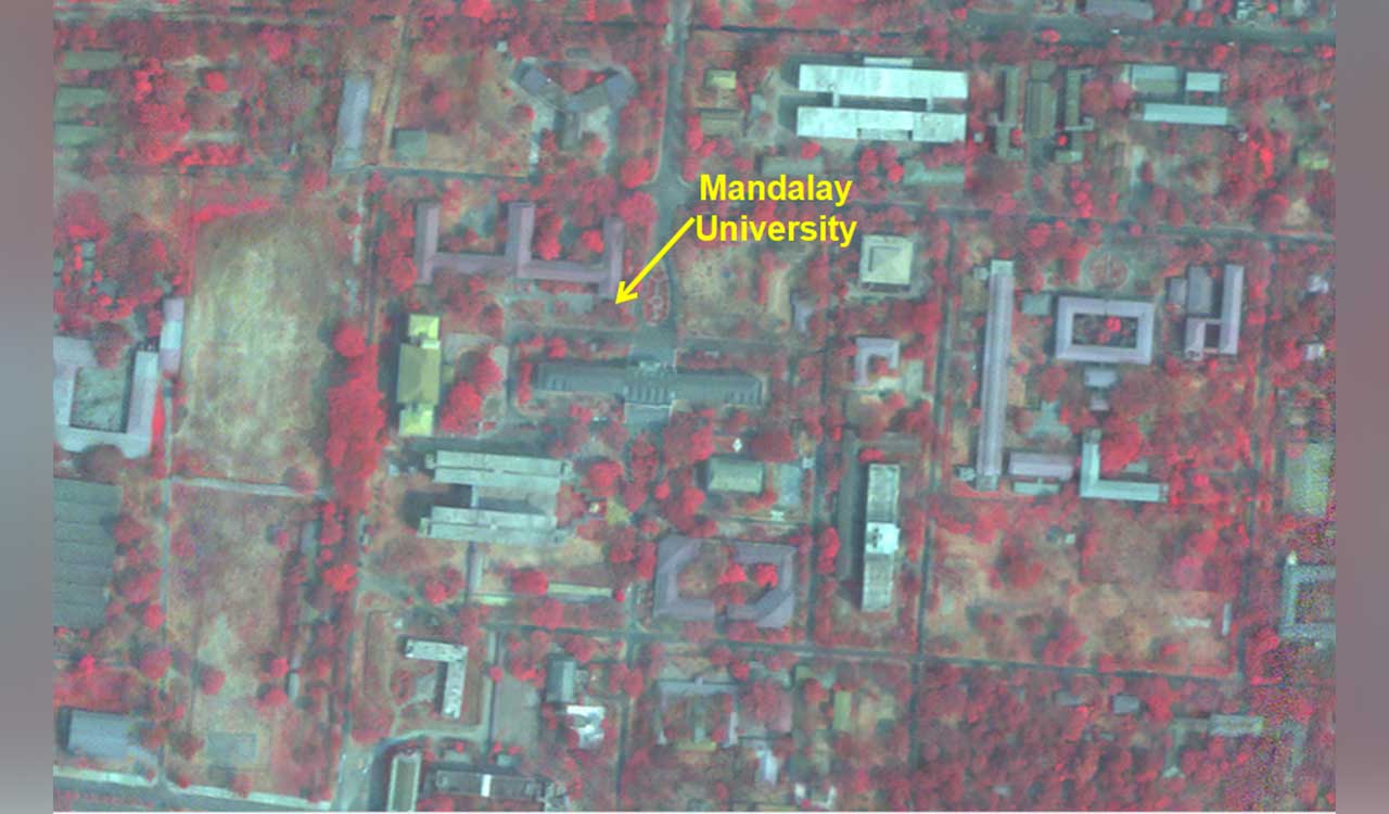 ISRO’s CARTOSAT-3 images show damages caused by earthquake in Myanmar