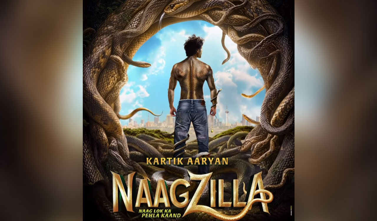 Kartik Aaryan transforms into an Ichadaari Naag in fantasy thriller ‘Naagzilla’