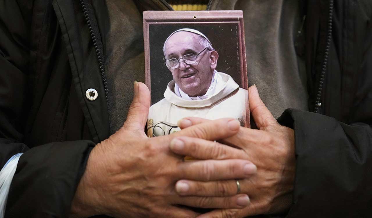 What are church’s rites after death of pope, election of new one?