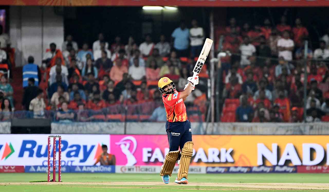 Shreyas sparkles with 82 as Punjab sets a formidable target of 246 for Sunrisers Hyderabad