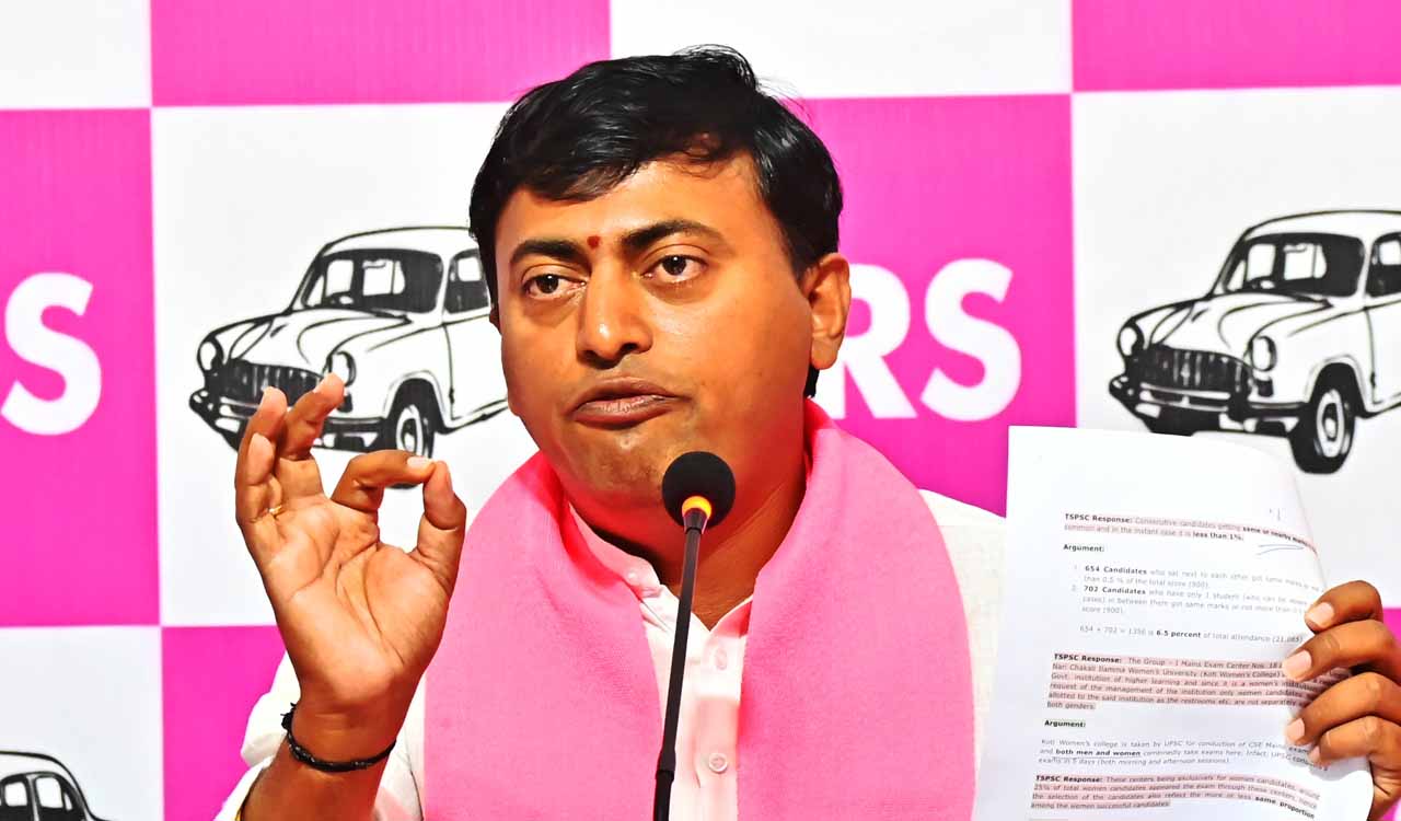 BRS demands probe into discrepancies in Group-I exam