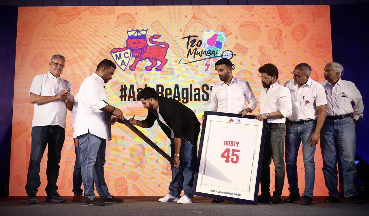 Rohit signed t-shirt part of MCA collectibles