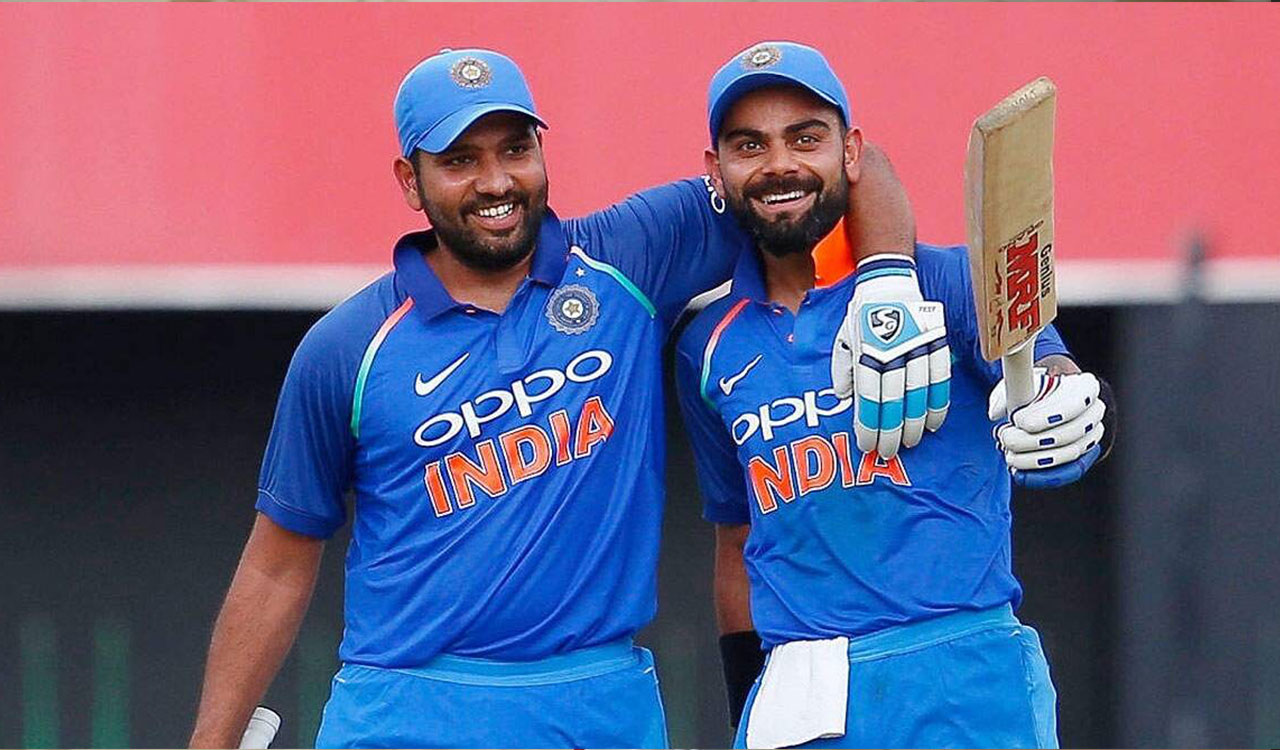 Rohit, Kohli in top category of BCCI annual contract