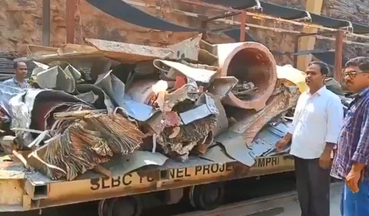 SLBC tunnel conveyor belt extended by 100 metres, debris removal gains momentum