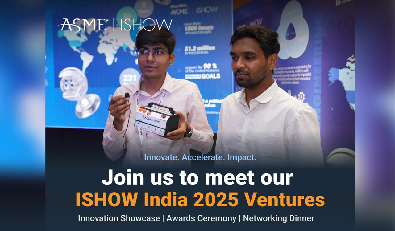 Seven Indian entrepreneurs selected for ISHOW India 2025 to be held in Hyderabad
