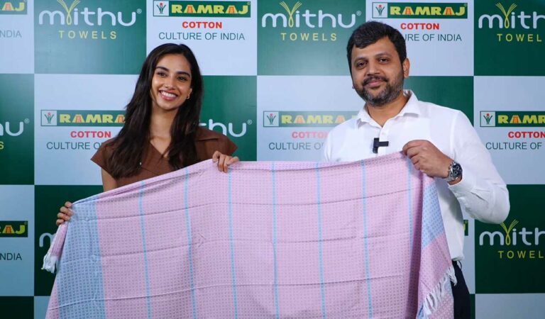 Hyderabad: Ramraj Cotton ropes in actor Meenakshi Chaudhary as Brand Ambassador for Mrithu Towels