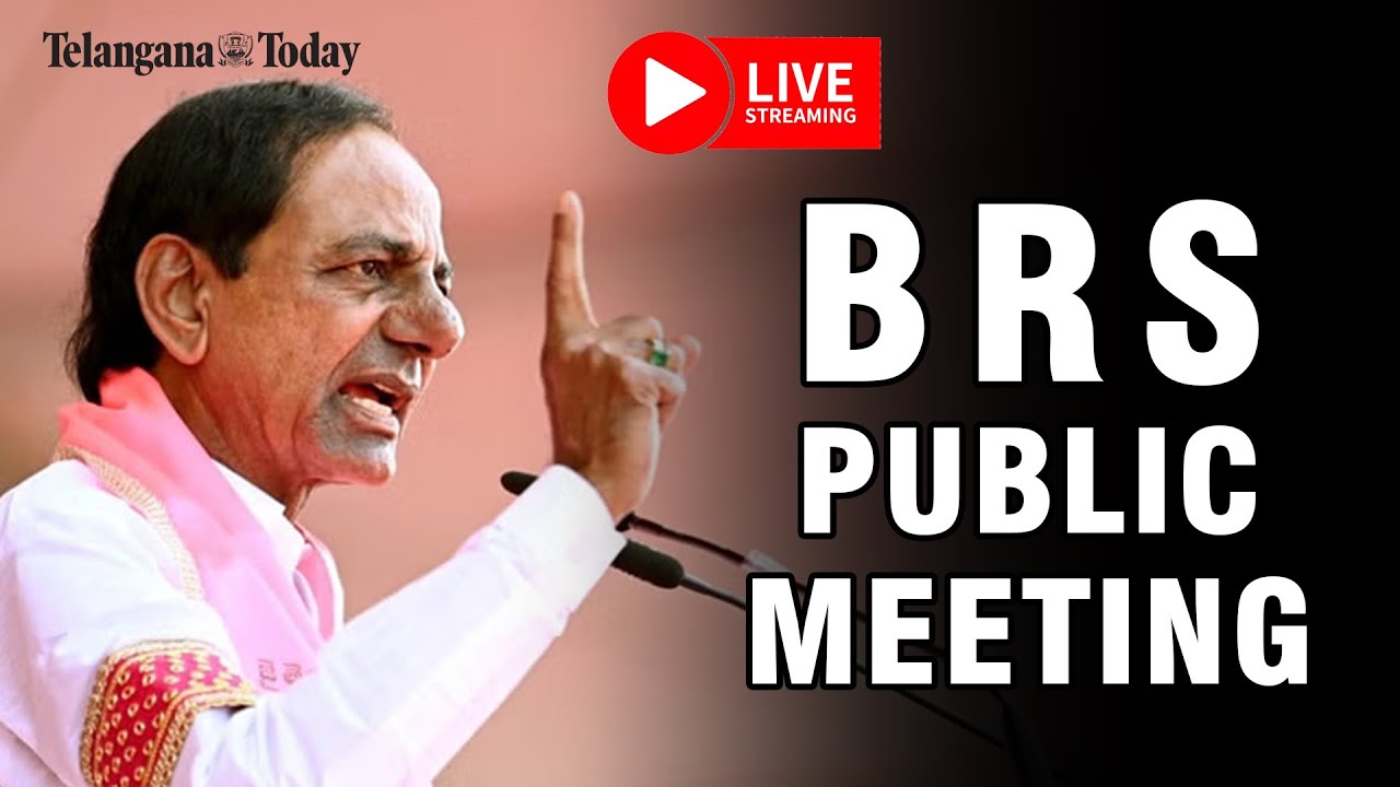 Watch: BRS silver jubilee celebrations live from Warangal