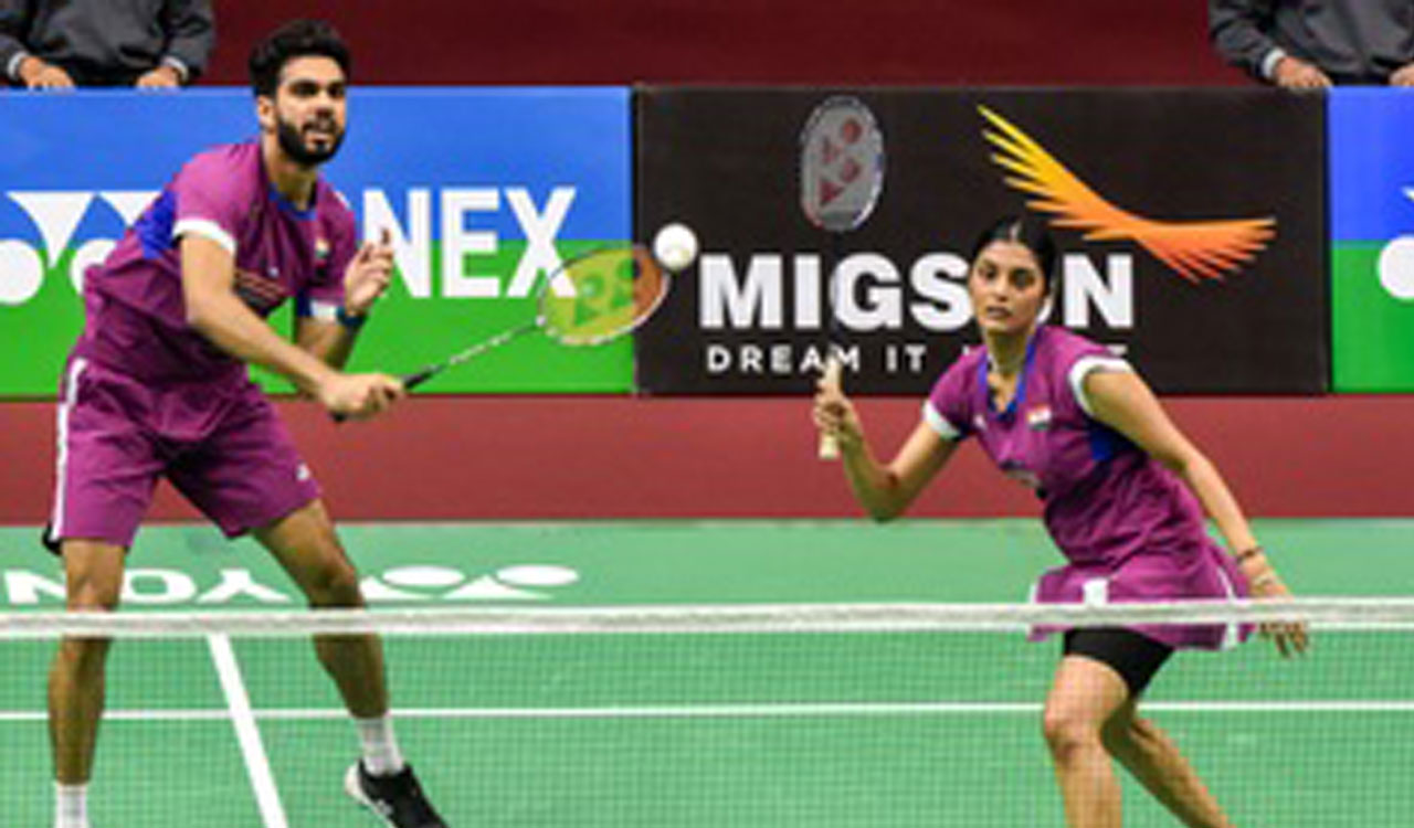 Badminton Asia C’ships: Dhruv-Tanisha into mixed doubles QF; Sindhu, Priyanshu, George bow out
