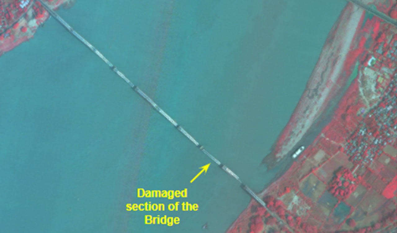 ISRO’s CARTOSAT-3 images show damages caused by earthquake in Myanmar
