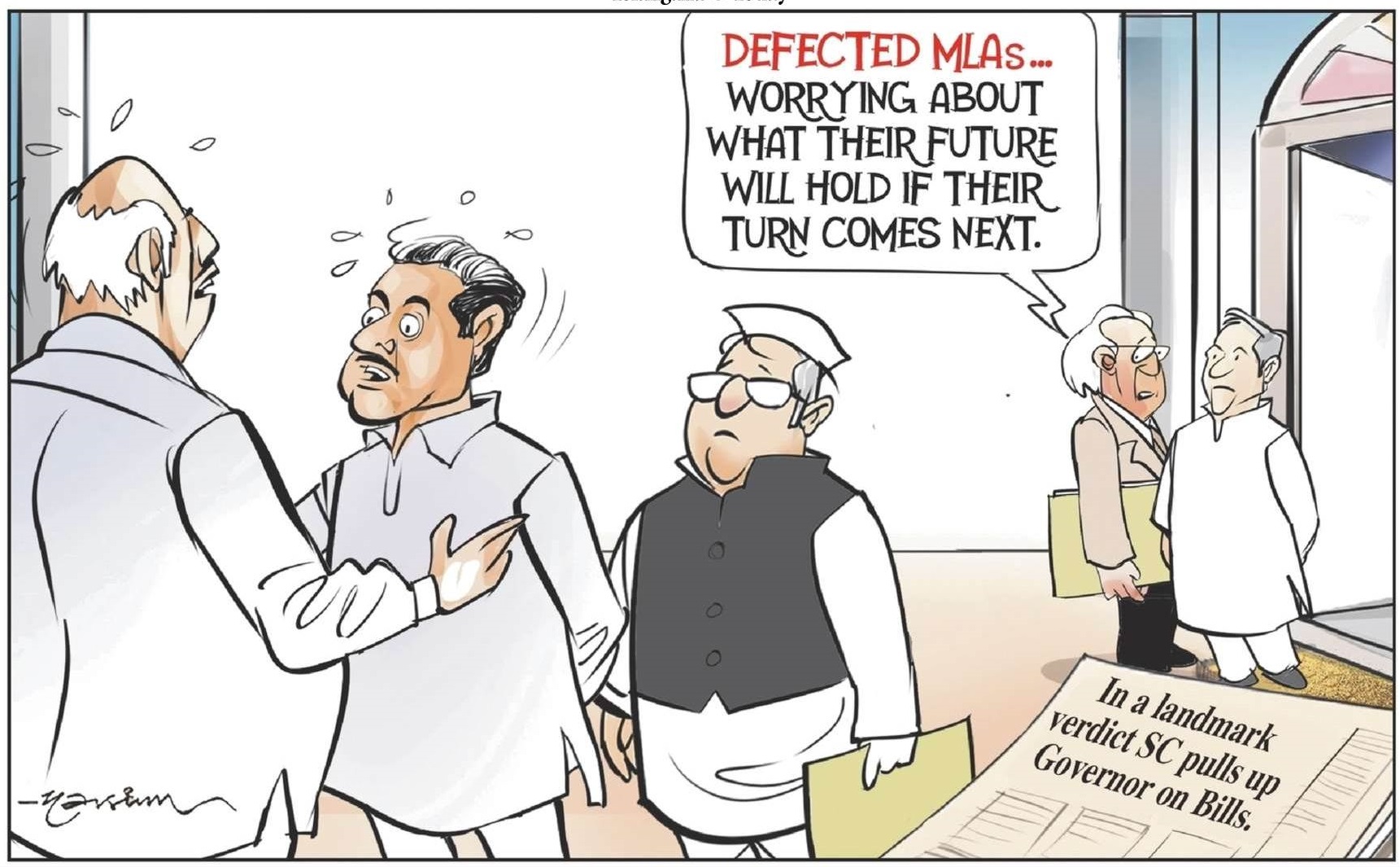 Cartoon Today on April 10, 2025