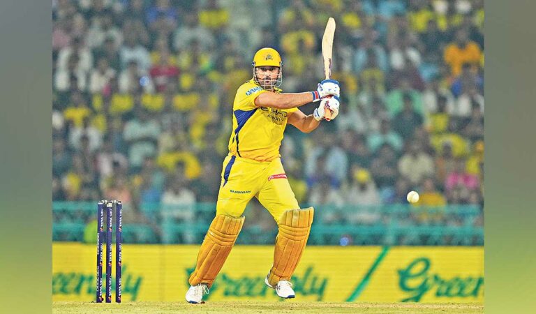 'Thala' back to business, halts Super Kings' losing streak: Chennai beats Lucknow as vintage Dhoni on display