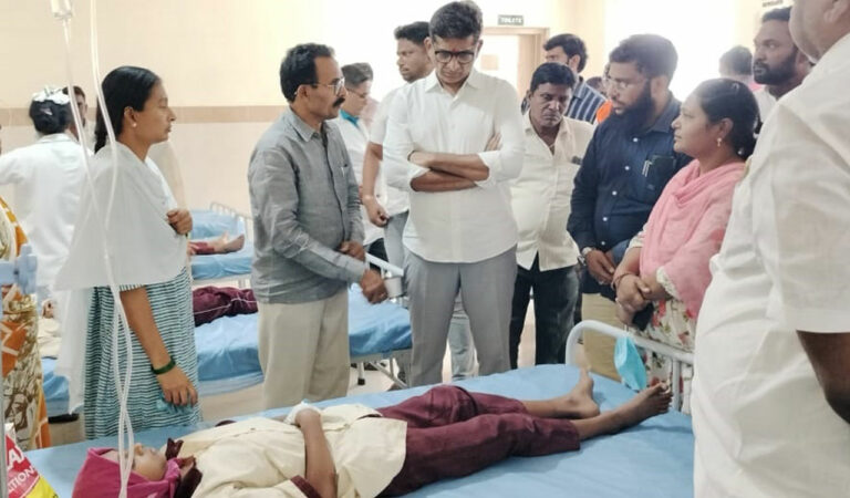 30 students of Korutla's Social Welfare Residential School fall sick
