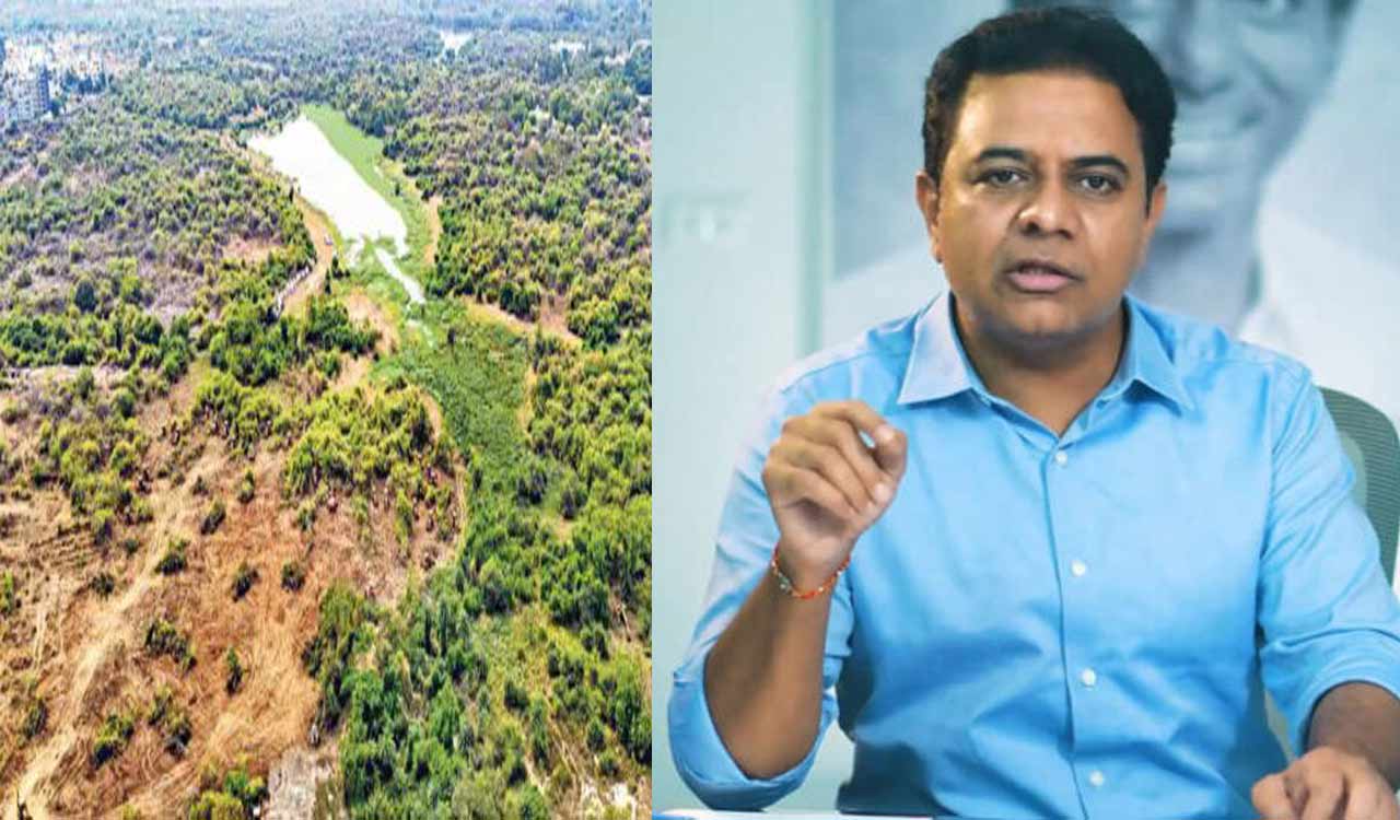 There is much bigger scam behind Kancha Gachibowli land row, says KTR