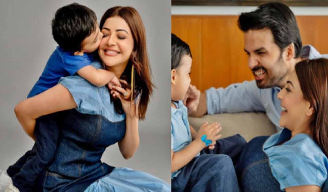 Kajal Aggarwal wishes her ‘CEO of snack negotiations’ Neil on third b’day