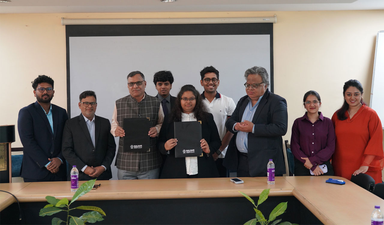 NALSAR signs MoU with T-Hub Foundation on World-IP Day