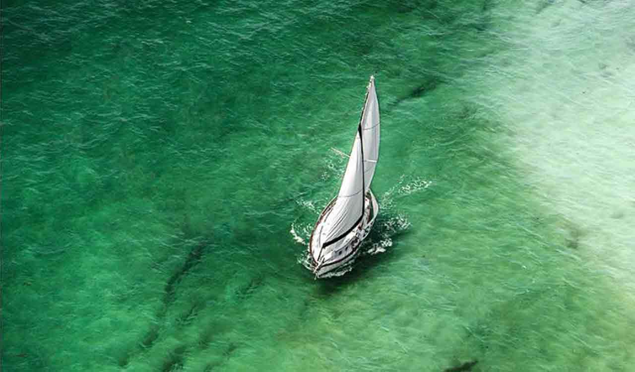 Oceans were green. And they could change colour again!