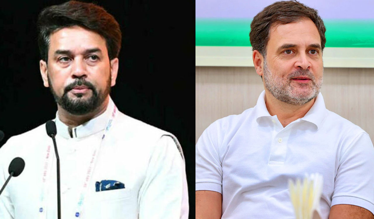 Anurag Thakur takes a jibe at Rahul Gandhi over ‘political failure’