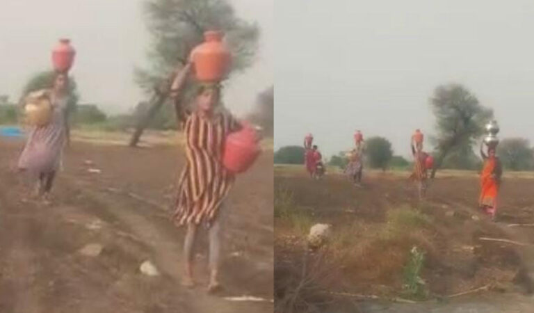 Women of Narayankhed's Sheri Thanda forced to walk two kilometres to fetch drinking waterater