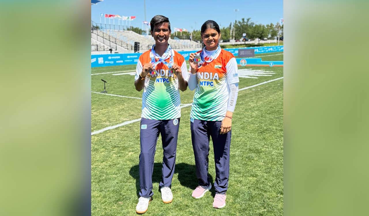 Jyothi Surekha, Rishabh win gold in archery World Cup 2025 Stage 1