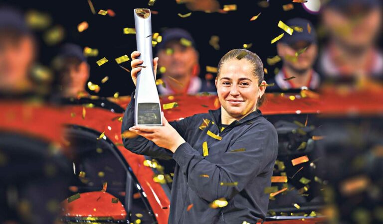 Ostapenko beats Aryna Sabalenka, clinches Stuttgart Open title