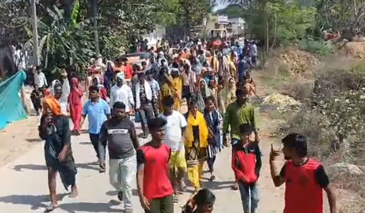 Telangana village holds traditional funeral for ‘God’s Bullock’