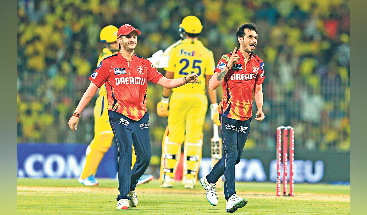 Chahal’s hat-trick sets up win for Punjab Kings, another defeat for Chennai at home