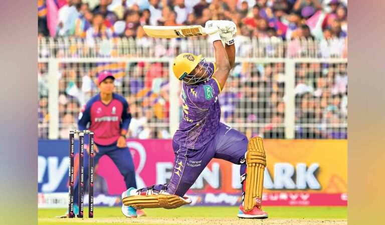 Knight Riders win thriller: Parag knock in vain, Rajasthan goes down fighting