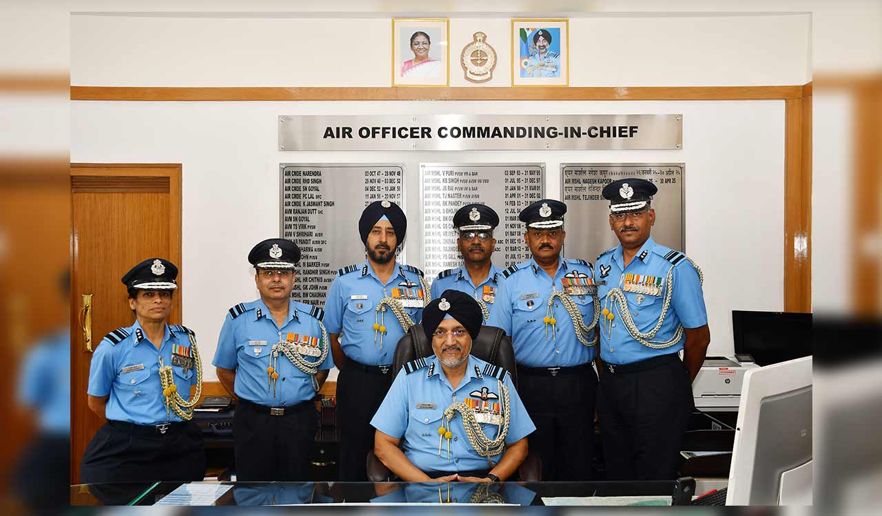 Air Marshal Tejinder Singh takes over as Air Officer Commanding-in-Chief of Training Command