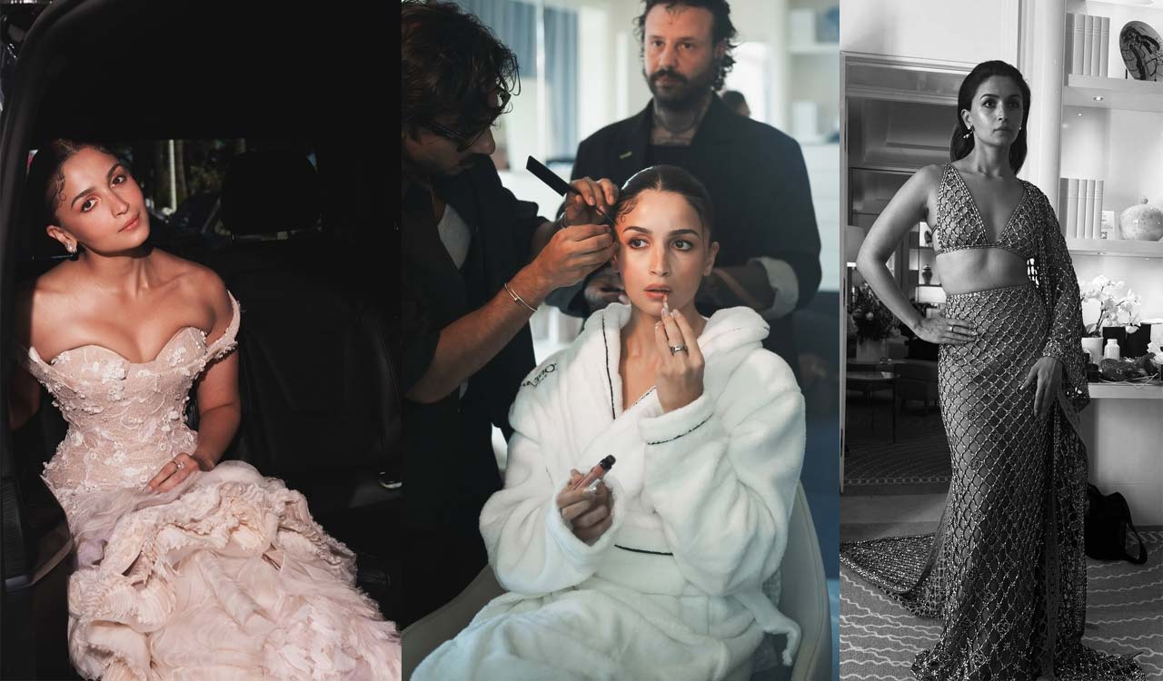Alia Bhatt shares glamorous behind-the-scenes moments from Cannes 2025
