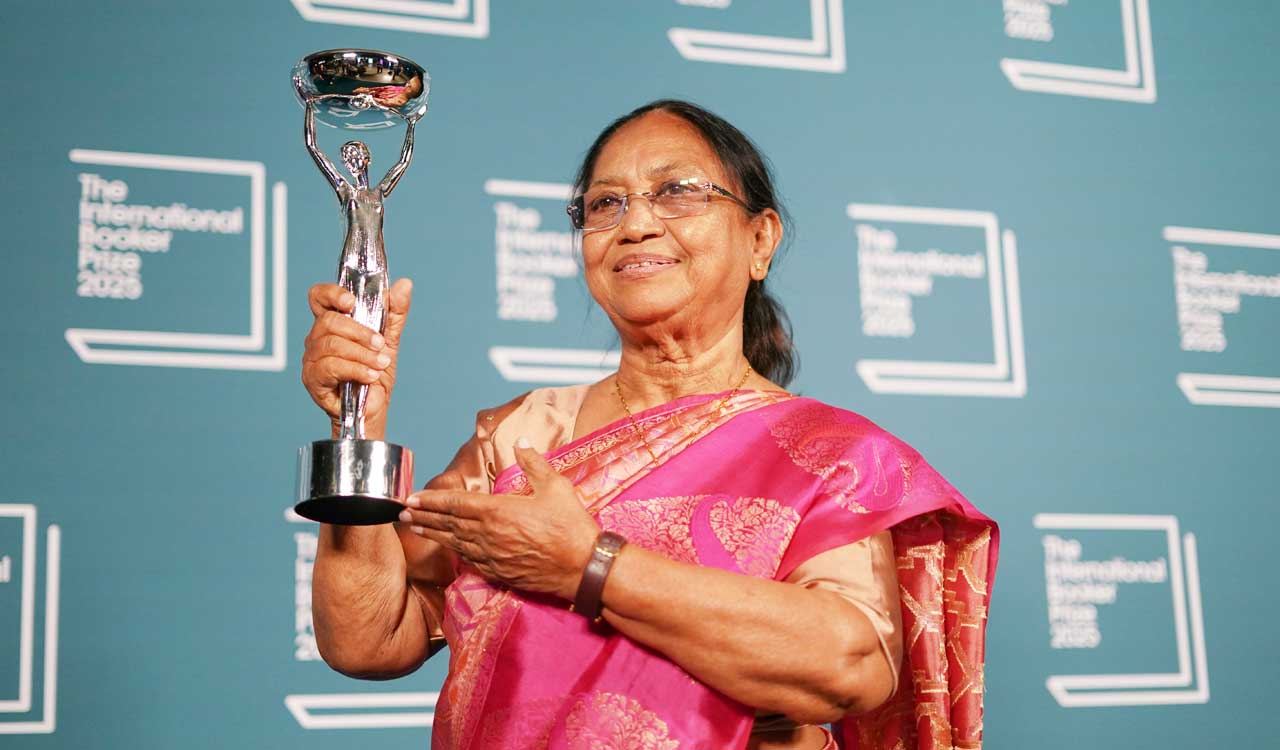 Banu Mushtaq wins Booker Prize for Kannada short story collection