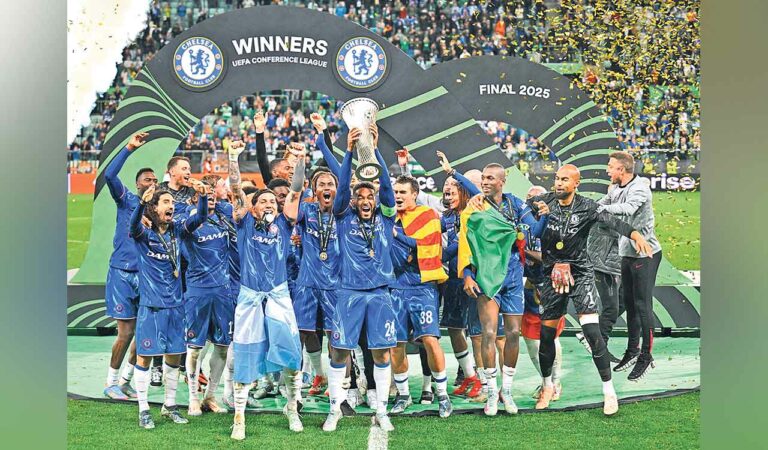 Chelsea secures Conference League title