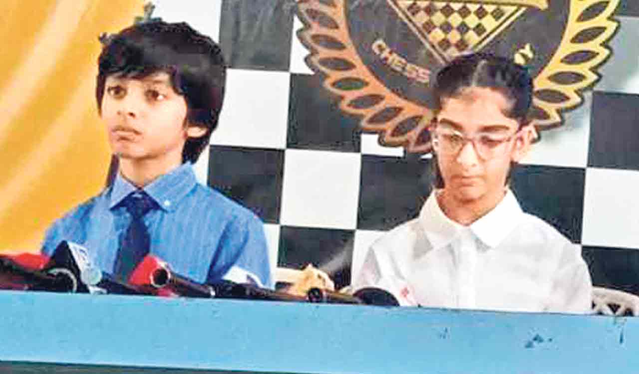 Amaya and Anay: Prodigy twins from Hyderabad making waves in global chess