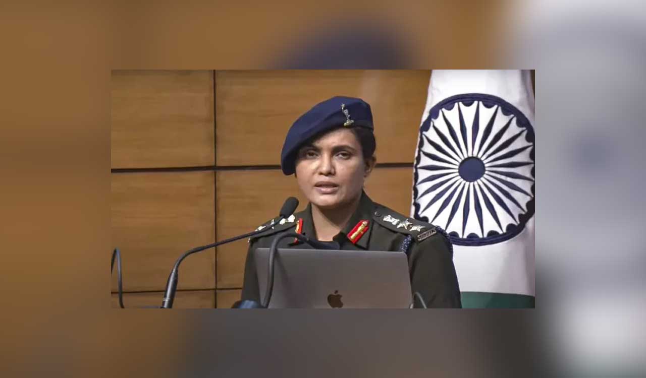 Col Sofiya Qureshi: An Army signals officer who briefed media on India’s ‘Operation Sindoor’