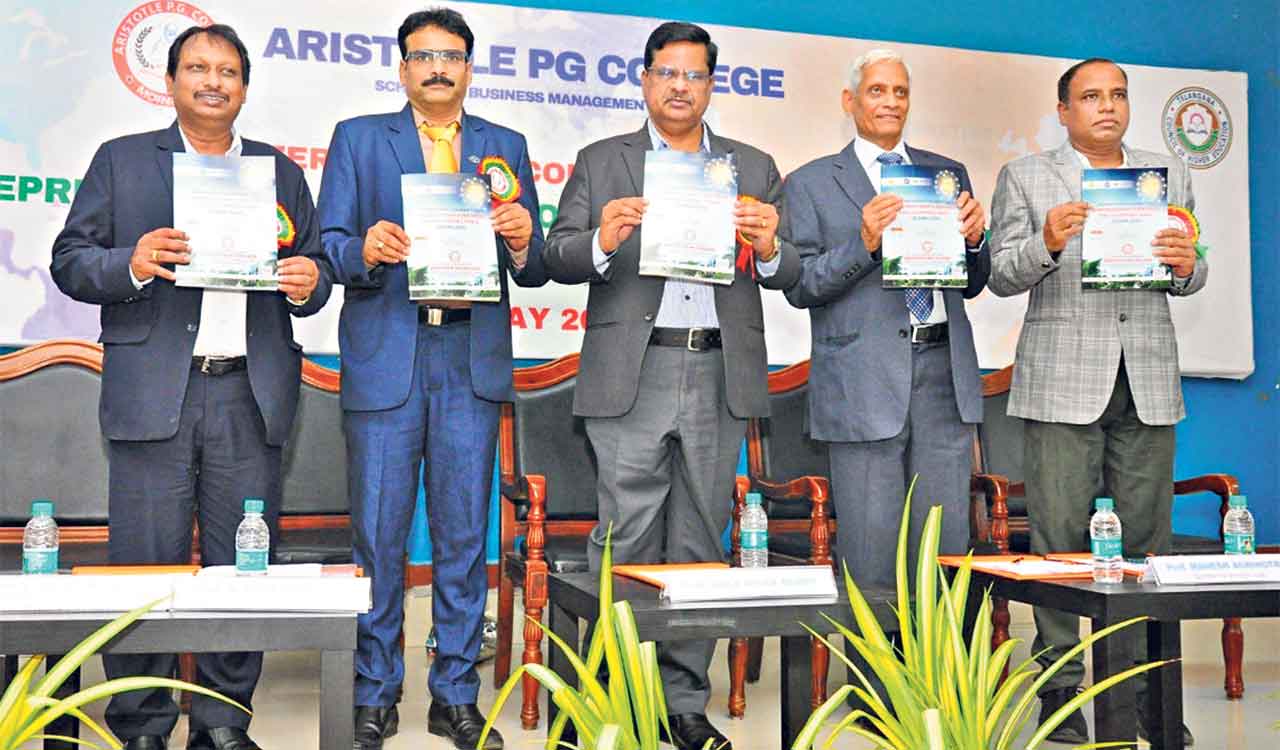 Aristotle PG College hosts global conference on entrepreneurship